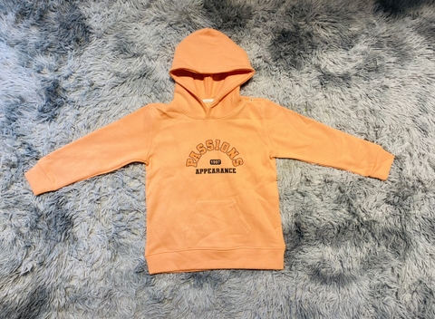 Áo khoác nỉ hoodie cho bé hình in chữ PASSION 1987,thời trang thu đông dành cho bé từ 2 đến 7 tuổi