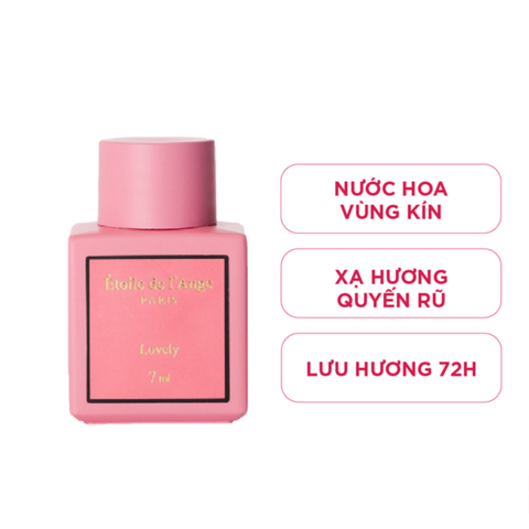 Etoile de I`Ange Nước hoa vùng kín Hương Lovely 7ml (IP02)