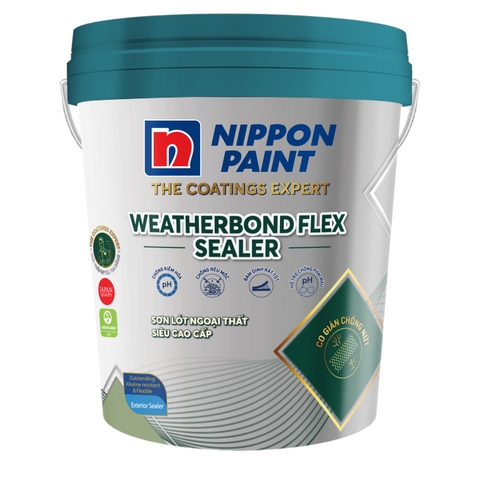 Sơn Lót Ngoại Nippon WeatherBond Flex Sealer