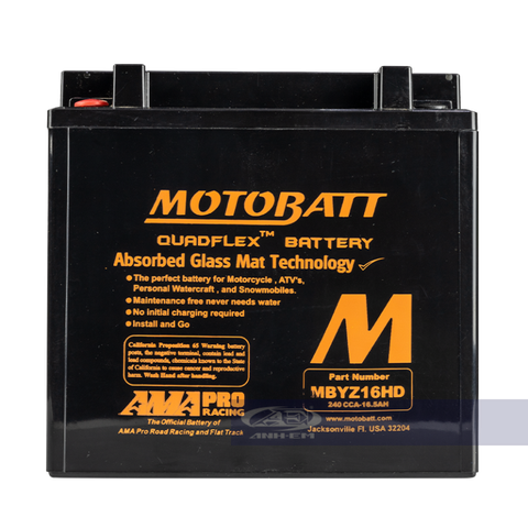 BÌNH MOTOBATT 16HD (12V~16.5A) MTB-MBYZ16HD