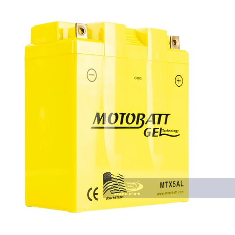 BÌNH MOTOBATT 5AL (12V~5A) GEL - Bình cao MTB-MTX5AL