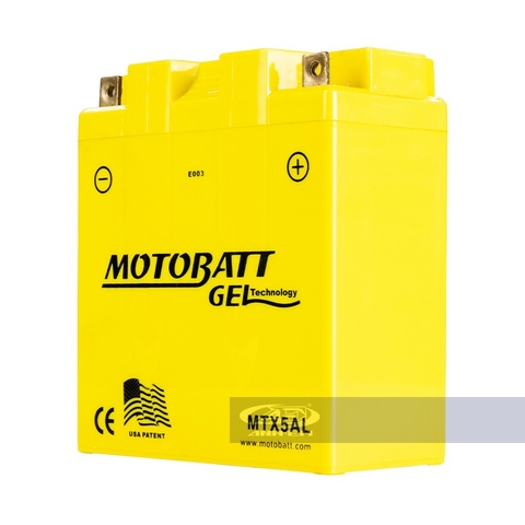 BÌNH MOTOBATT 5AL (12V~5A) GEL - Bình cao MTB-MTX5AL