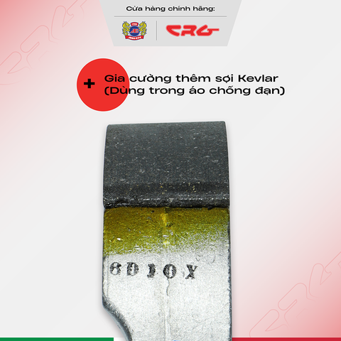Bố thắng đùm CRG 100% từ nhôm ADC12 tăng ma sát chất lượng vượt trội