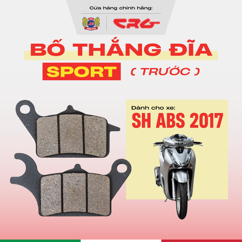 Bố Thắng Đĩa Phanh Ăn Chịu Nhiệt Cao CRG Sport X30 Kim Loại Đồng Cho Xe SH ABS 2017