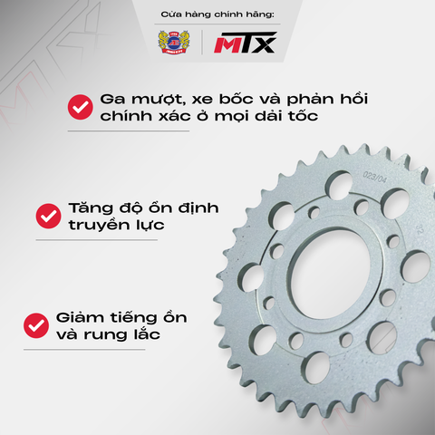 Dĩa tải thép cao cấp chống gỉ cho xe Phân khối lớn