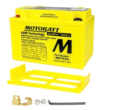 BÌNH MOTOBATT 9U (12V~10.5A) MTB-MBTX9U