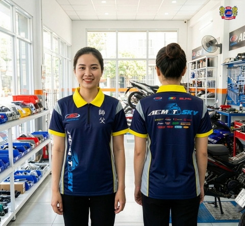 Áo thương hiệu Phụ Tùng xe máy Anh Em AE