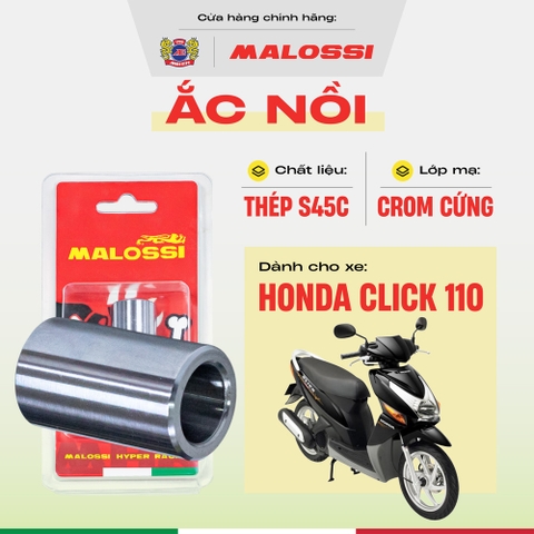 Ắc nồi Click 110 thép cao cấp Malossi
