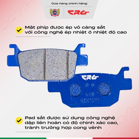 Bố Thắng Đĩa Sau CRG Exciter 150/Sonic