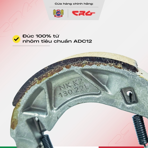 Bố thắng đùm sau Air Blade CRG 100% từ nhôm ADC12 tăng ma sát chất lượng vượt trội