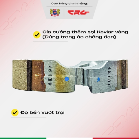 Bố thắng đùm sau CRG 100% từ nhôm ADC12 tăng ma sát chất lượng vượt trội