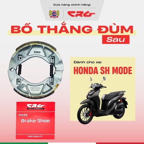 Bố thắng đùm sau SH Mode CRG 100% từ nhôm ADC12 tăng ma sát chất lượng vượt trội