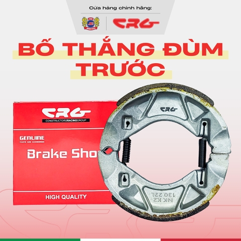 Bố thắng đùm trước CRG 100% từ nhôm ADC12 tăng ma sát chất lượng vượt trội