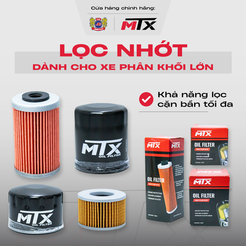 Lọc nhớt cao cấp cho xe phân khối lớn