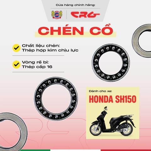 Chén cổ SH 150  hợp kim thép CRG chịu lực bền bỉ