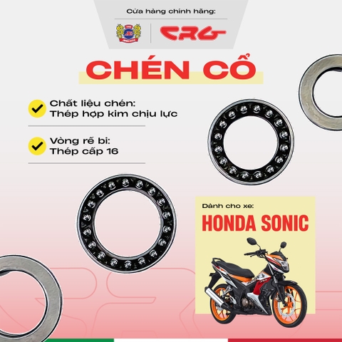Chén cổ Sonic  hợp kim thép CRG chịu lực bền bỉ