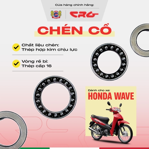 Chén cổ Wave hợp kim thép CRG chịu lực bền bỉ