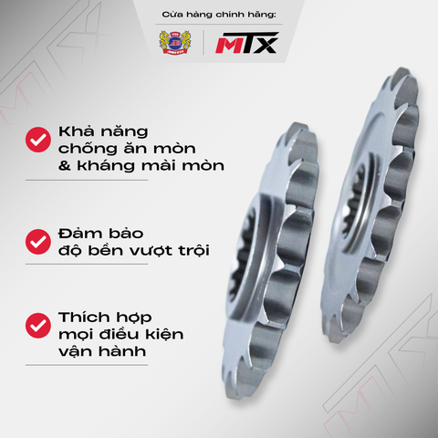 Nhông tải thép cap cấp cho xe phân khối lớn
