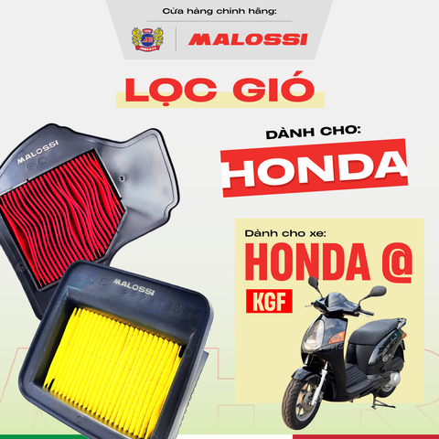 Lọc gió dầu xe máy Malossi cho xe @ lọc bụi vượt trội chuẩn zin