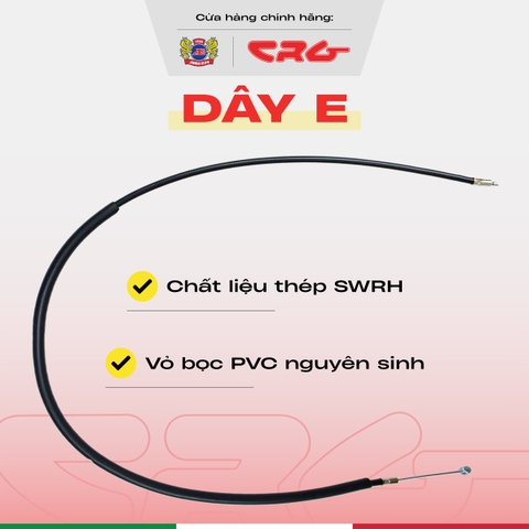 Dây E thép CRG thay thế như zin khởi động nhanh chóng