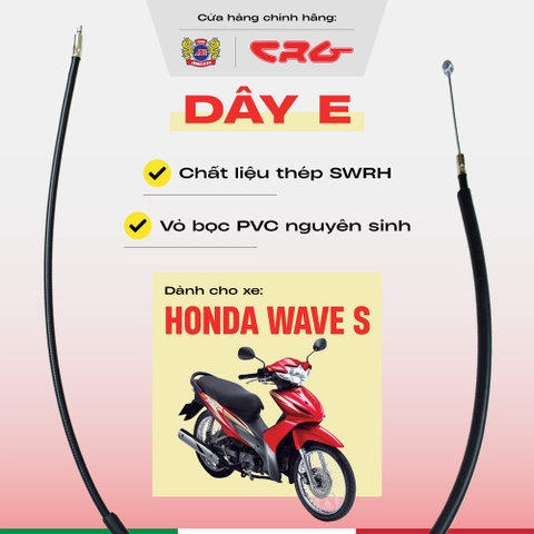 Dây E Wave S thép CRG thay thế như zin khởi động nhanh chóng