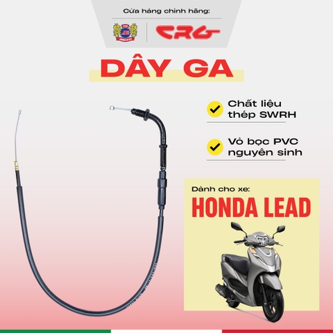 Dây ga Lead thép thay thế CRG bền bỉ như zin
