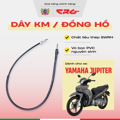 Dây công tơ mét Jupiter báo tốc CRG thép bền bỉ phù hợp tất cả dòng xe