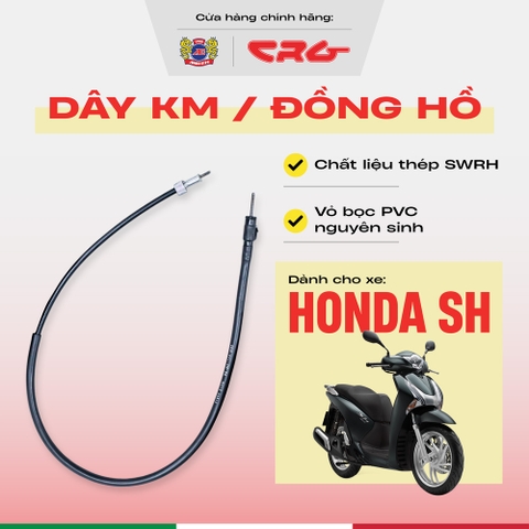 Dây công tơ mét SH báo tốc CRG thép bền bỉ phù hợp tất cả dòng xe