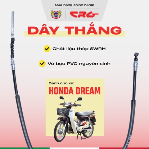 Dây thắng Dream thép chịu lực CRG chống mài mòn