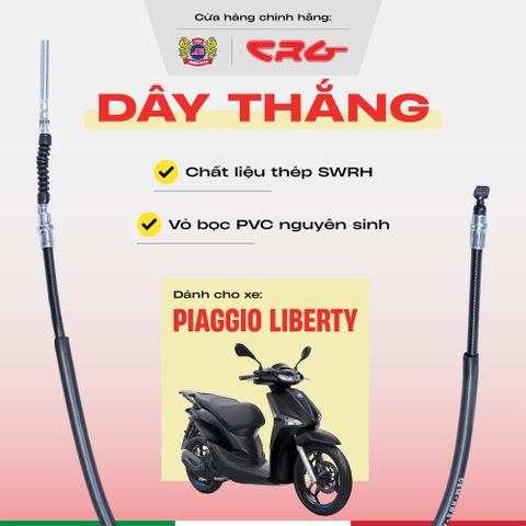 Dây thắng Liberty thép chịu lực CRG chống mài mòn
