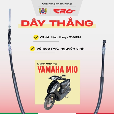 Dây thắng Mio thép chịu lực CRG chống mài mòn