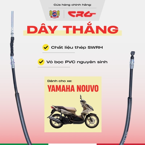 Dây thắng Nouvo thép chịu lực CRG chống mài mòn