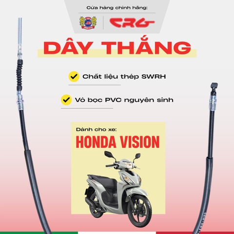 Dây thắng Vision thép chịu lực CRG chống mài mòn