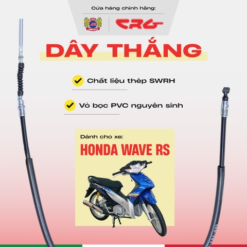 Dây thắng Wave RS thép chịu lực CRG chống mài mòn