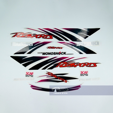 TEM 110 XƯƠNG CÁ NHỚT - TÍM - ĐỎ