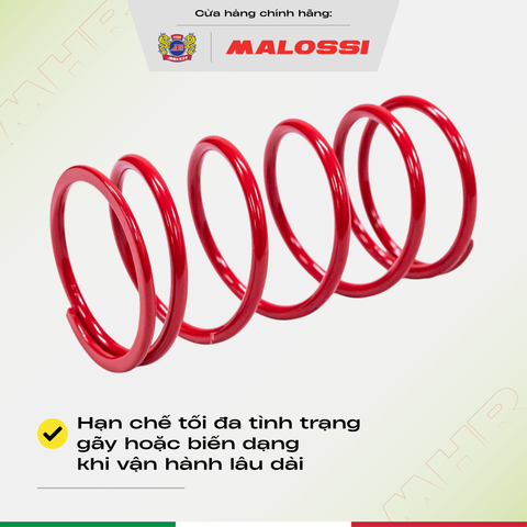 Lò xo trụ 10% thép hợp kim Malossi dành cho Honda 110 cho xe Air Blade/Vision/Lead/Click