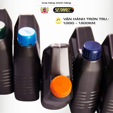 Nhớt tối ưu cho shipper Senarco Elemenz dòng tổng hợp pha trộn siêu tiết kiệm