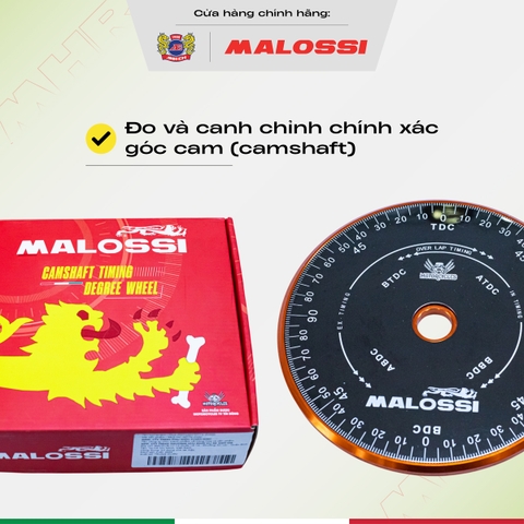 Bảng chia độ Hotcam Malossi dành cho anh em thầy thợ xe máy quay góc cam
