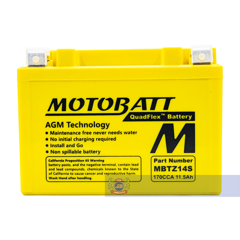 Bình Ắc Quy Motobatt MBTZ14S