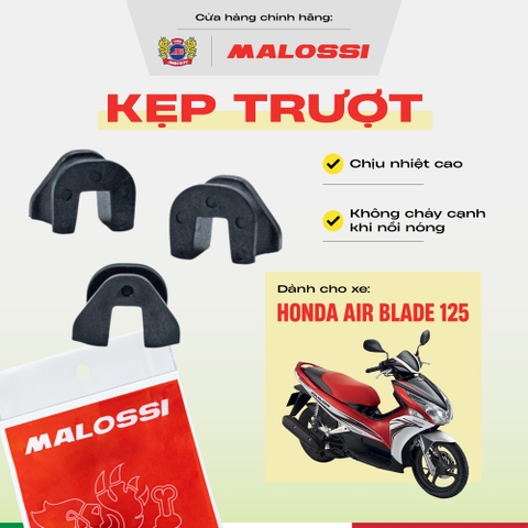 Kẹp trượt Air Blade 125 bằng nhựa nhập khẩu Nhật Bản Malossi