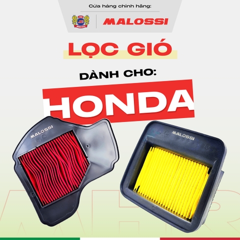 Lọc gió dầu cao cấp Malossi cho Honda