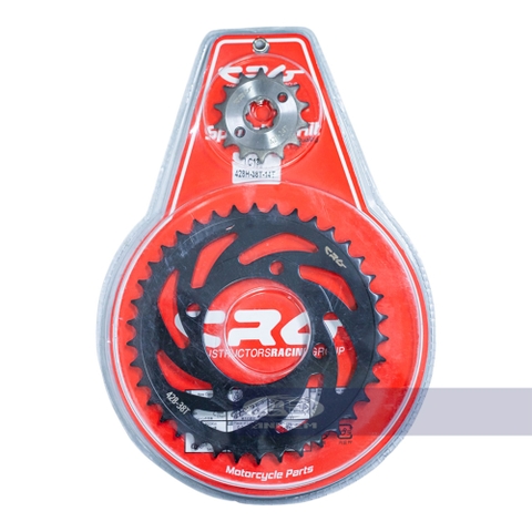 CRG BỘ NHÔNG DĨA EX135 MÀU ĐEN 38T-14T