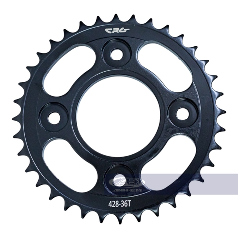 CRG BỘ NHÔNG DĨA WAVE/RS ĐEN 36T-14T