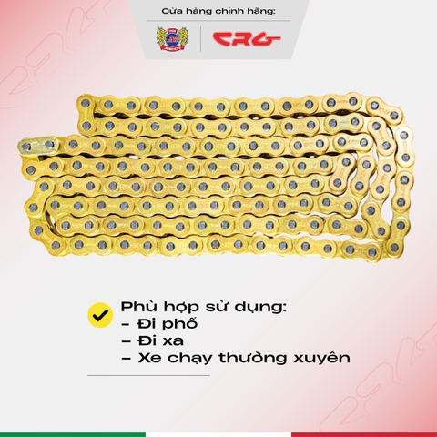 Sên vàng đúc CRG phù hợp với nhiều dòng xe
