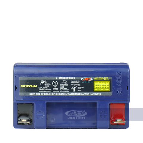 BÌNH MOTOBATT 3L - 2 THÌ KHÔ (12V~3A) - MTB-SW12V3-3A-KHO