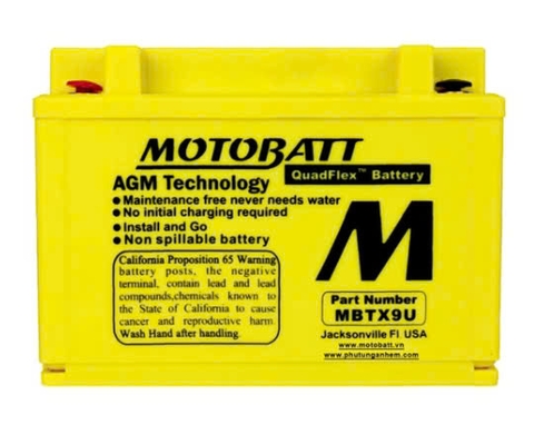 BÌNH MOTOBATT 9U (12V~10.5A) MTB-MBTX9U