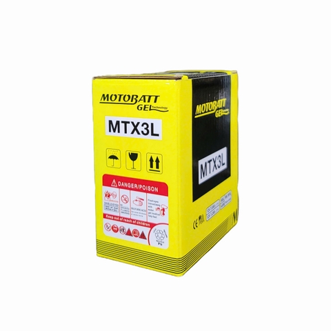 BÌNH MOTOBATT 3L (12V~3A) SPORT GEL MTB-MTX3L