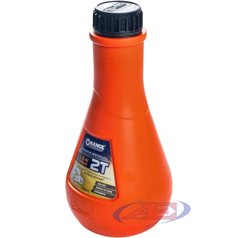 Nhớt pha xăng xe 2 thì 2T QRANGE SMOKE (0.7) (Nhớt cam nắp đen) - RGV120-0872