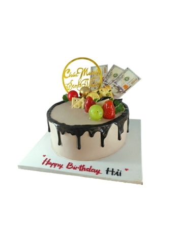 Bánh sinh nhật vị kem socola size 18cm