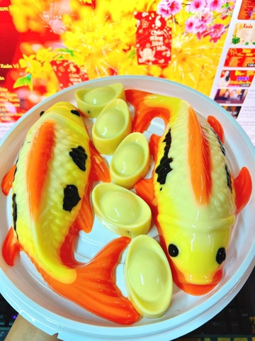 Rau câu cá chép 1 cặp